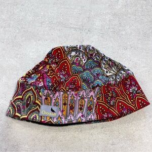 Choucas Nordic Beanie Paisley Print sparkle Lightweight Athletic Skull Cap boho